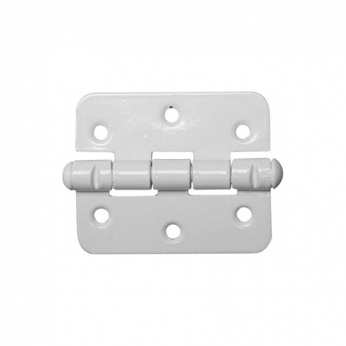 Петля накладная ПН5-60 полимер белый