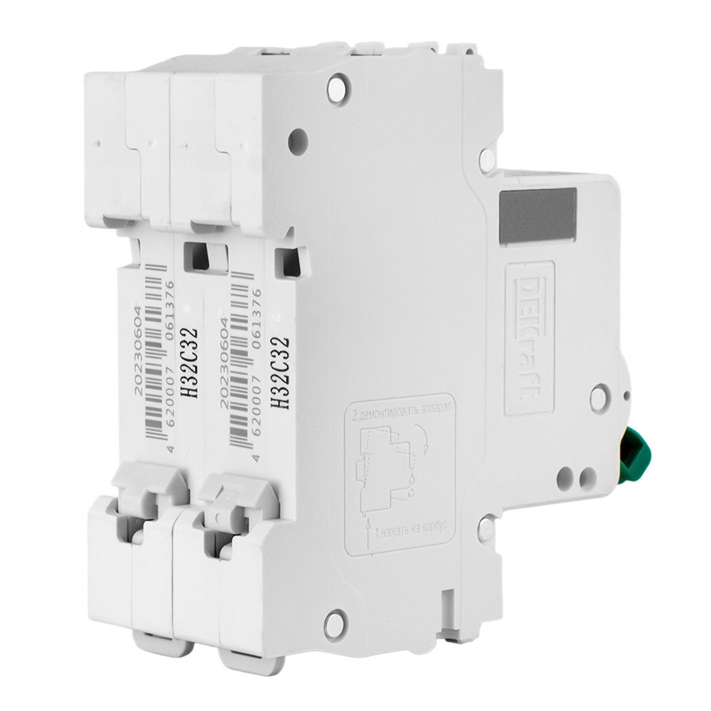 Выключатель автоматический модульный 2п С 32А 4,5кА ВА-101 SchE 11069DEK