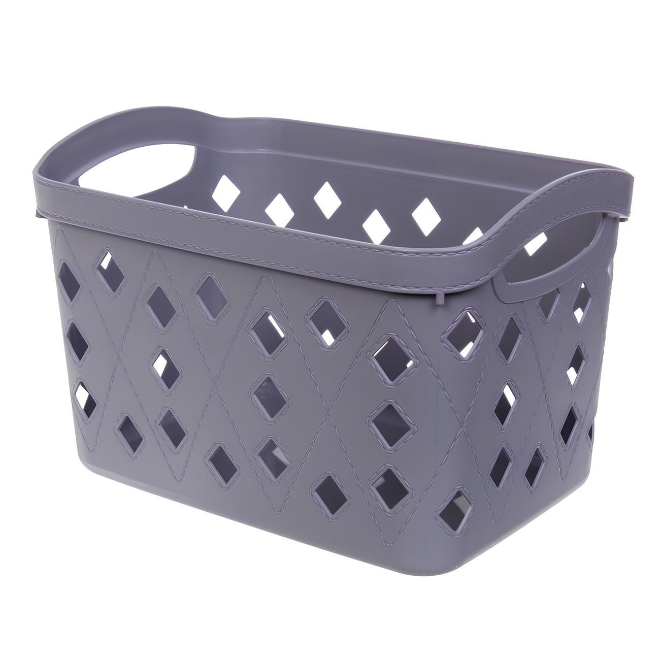 Корзина для хранения Лерберг 31,8х21,5х20,3 см пыльно-серая