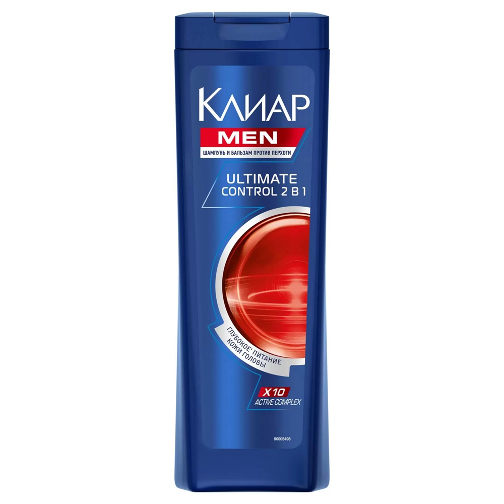 Шампунь для волос мужской Клиар ULTIMATE CONTROL 400мл