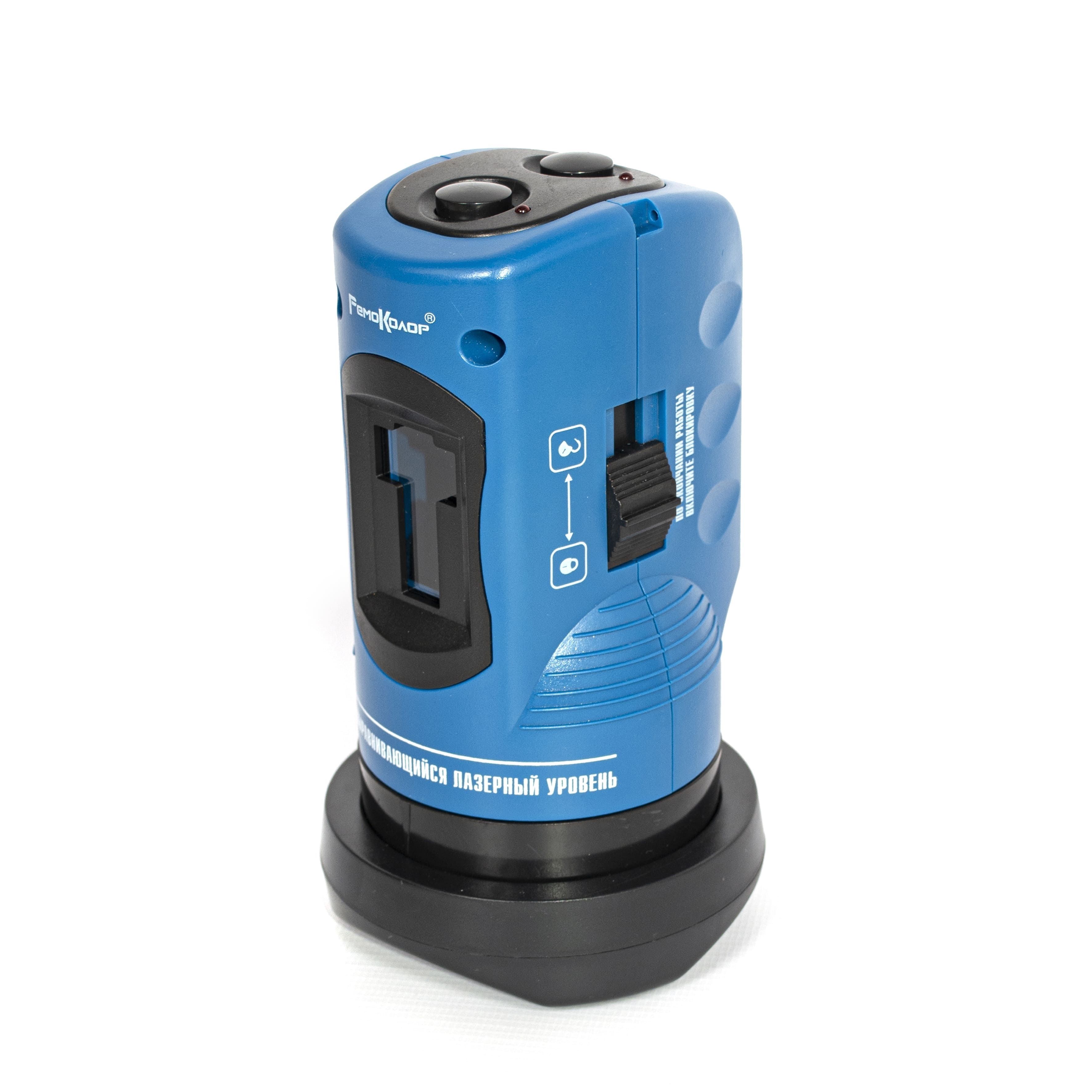 Уровень лазерный самовыравнивающийся со штативом 126 см 2 красных луча дальность 10 м 95-2-281