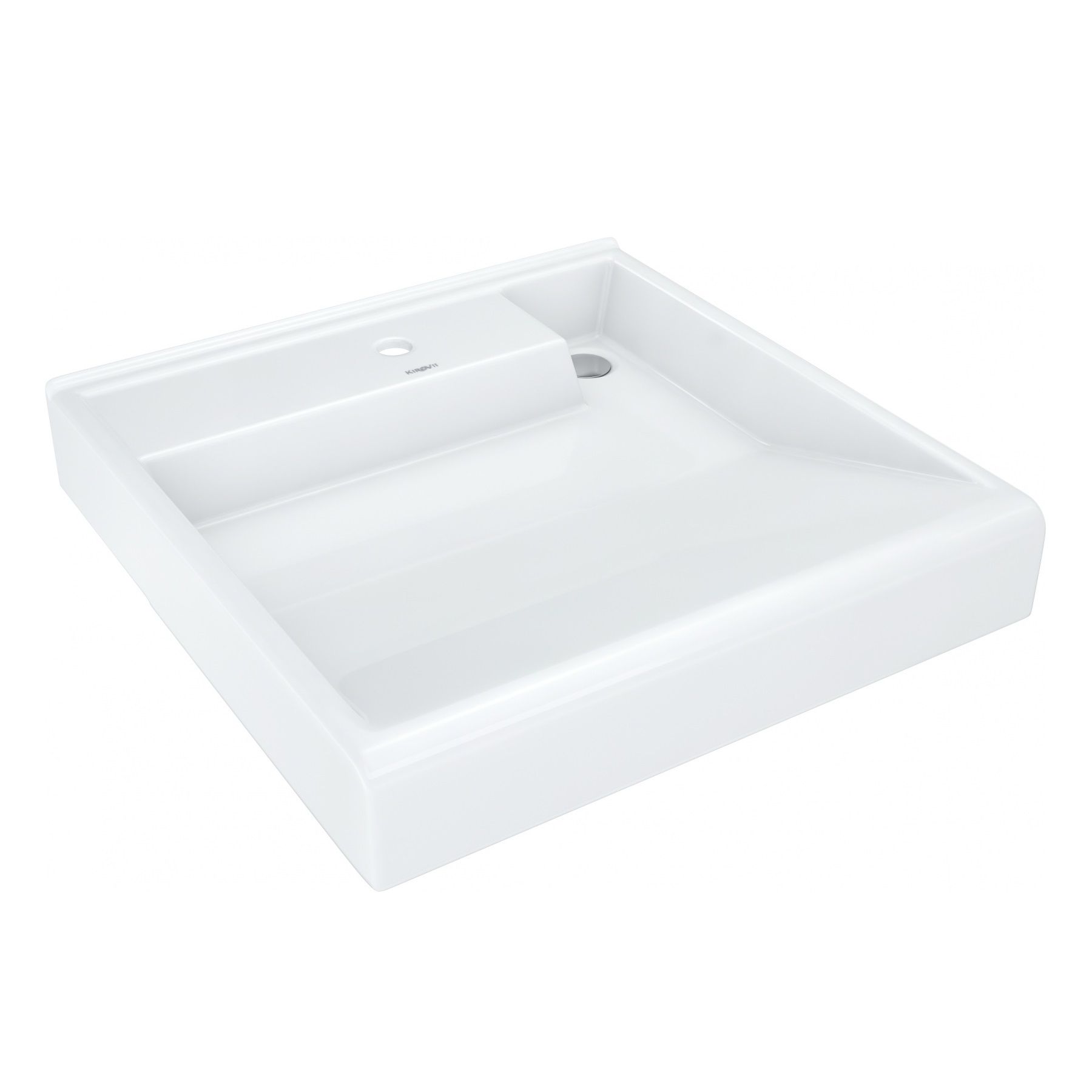 Раковина подвесная над стиральной машиной Престиж 600х600 мм с кронштейнами