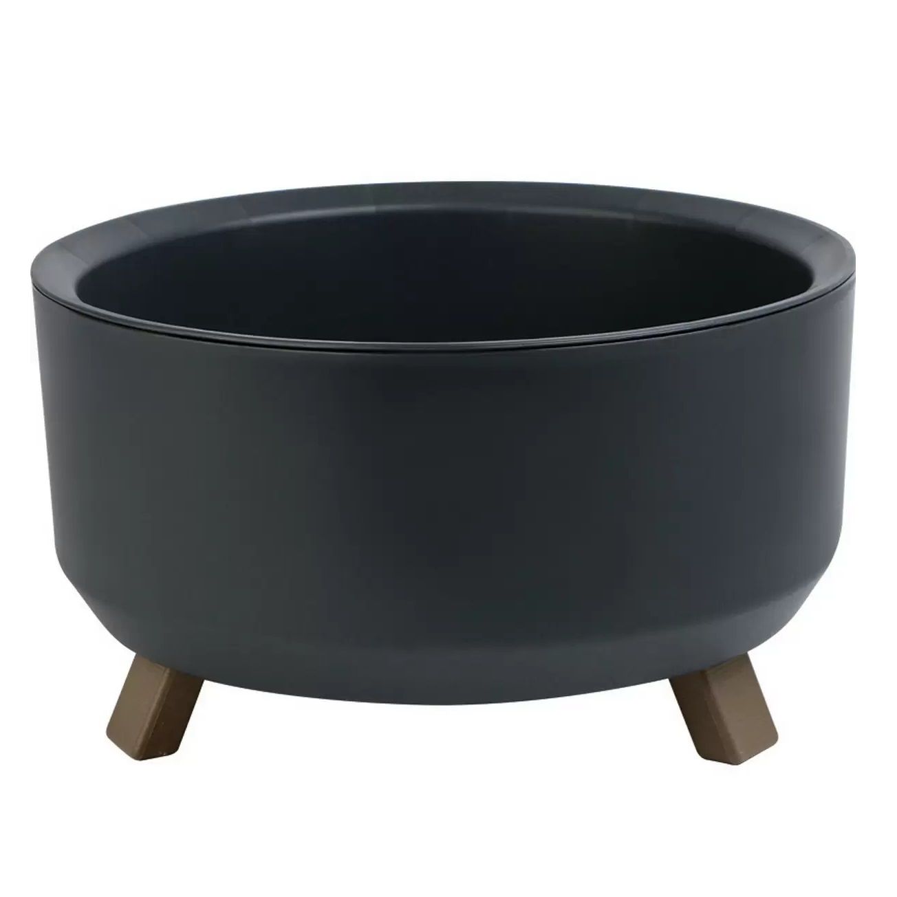 Кашпо Грация прайм антрацит 1,3 л