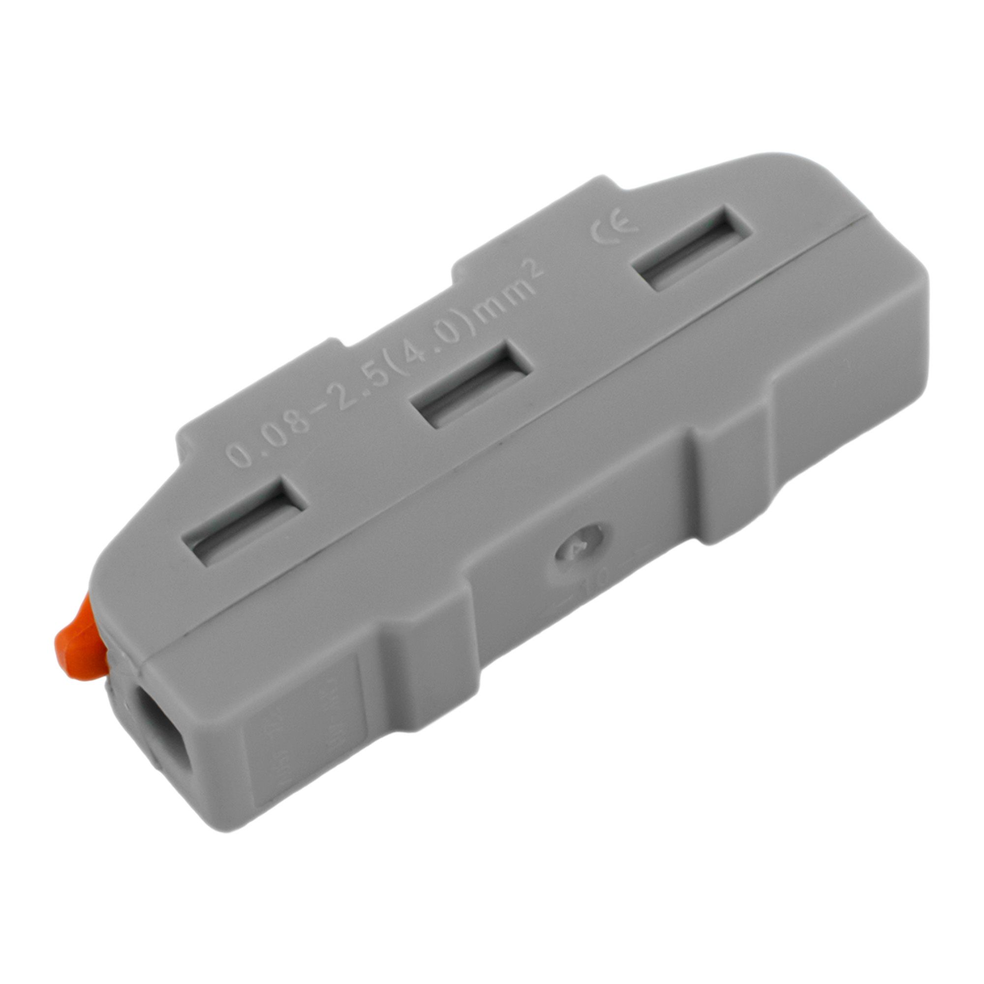 Клемма строительно-монтажная СМК 222-421 проходная 1 полюс 0,08-4мм2 EKF