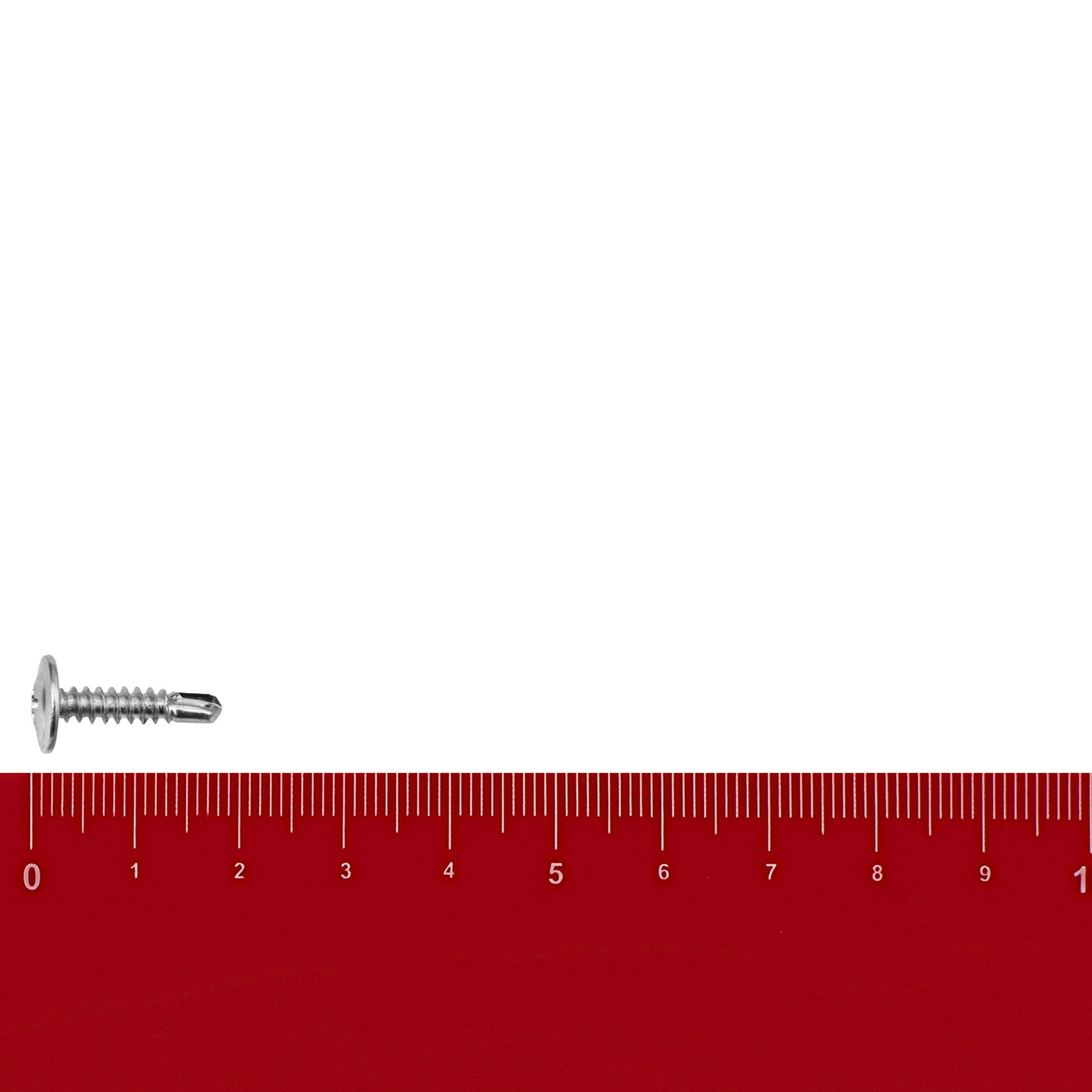 Саморез прессшайба 4,2х19 мм сверло вес