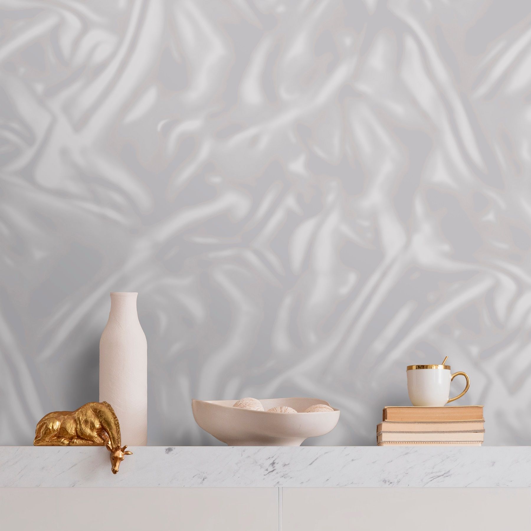 Обои Victoria Stenova Euforia 589306 серые абстракция 1,06х10 м