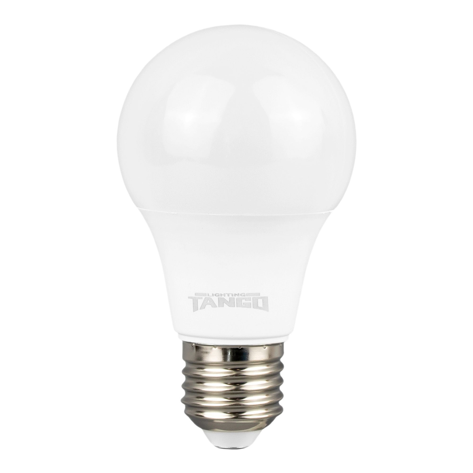 Светодиодная лампочка LED 10W E27 A60 3000K 220V TANGO А60-10W-E27-N (лон) 5/100