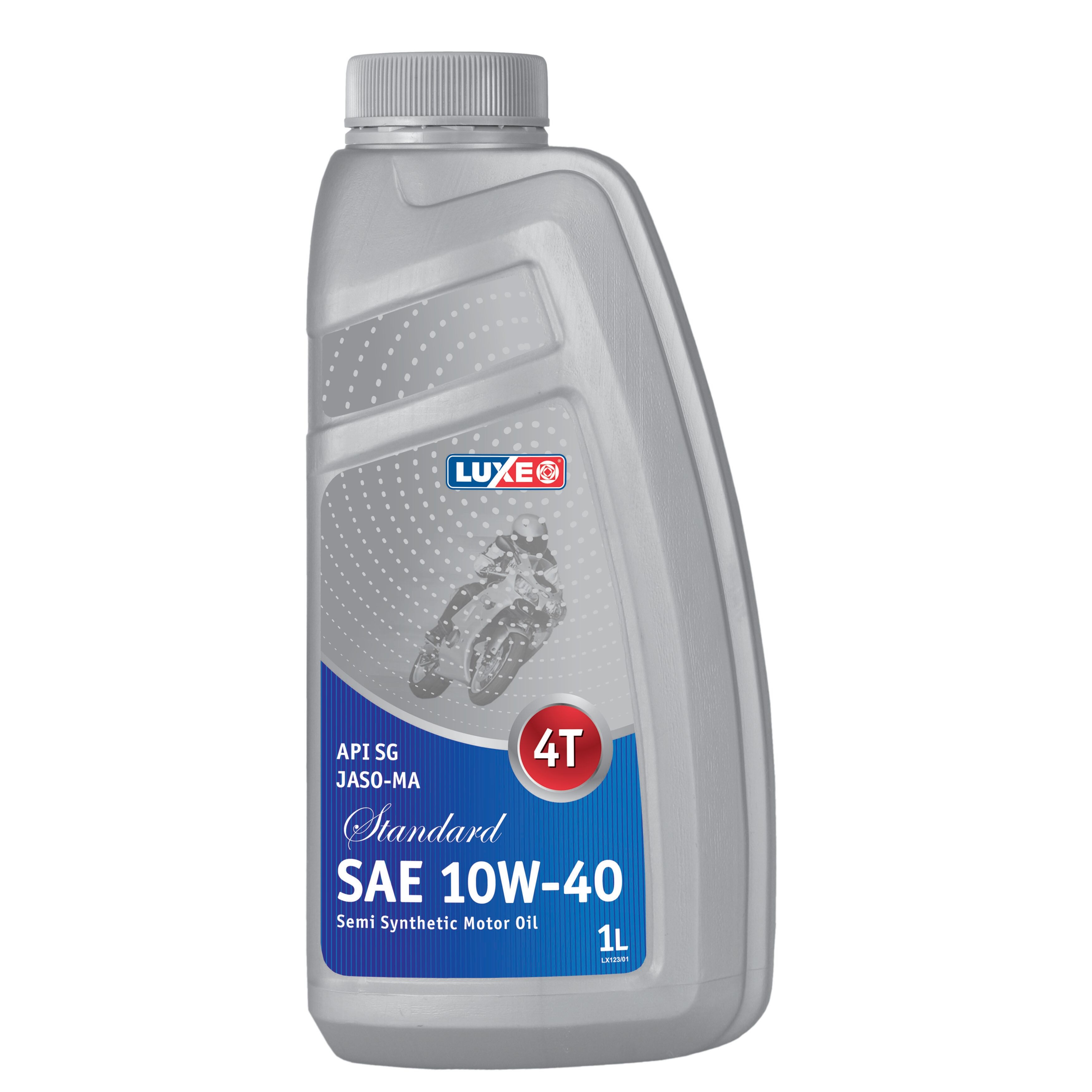 Масло моторное полусинтетическое 4Т Luxe SG 10W-40 1 л