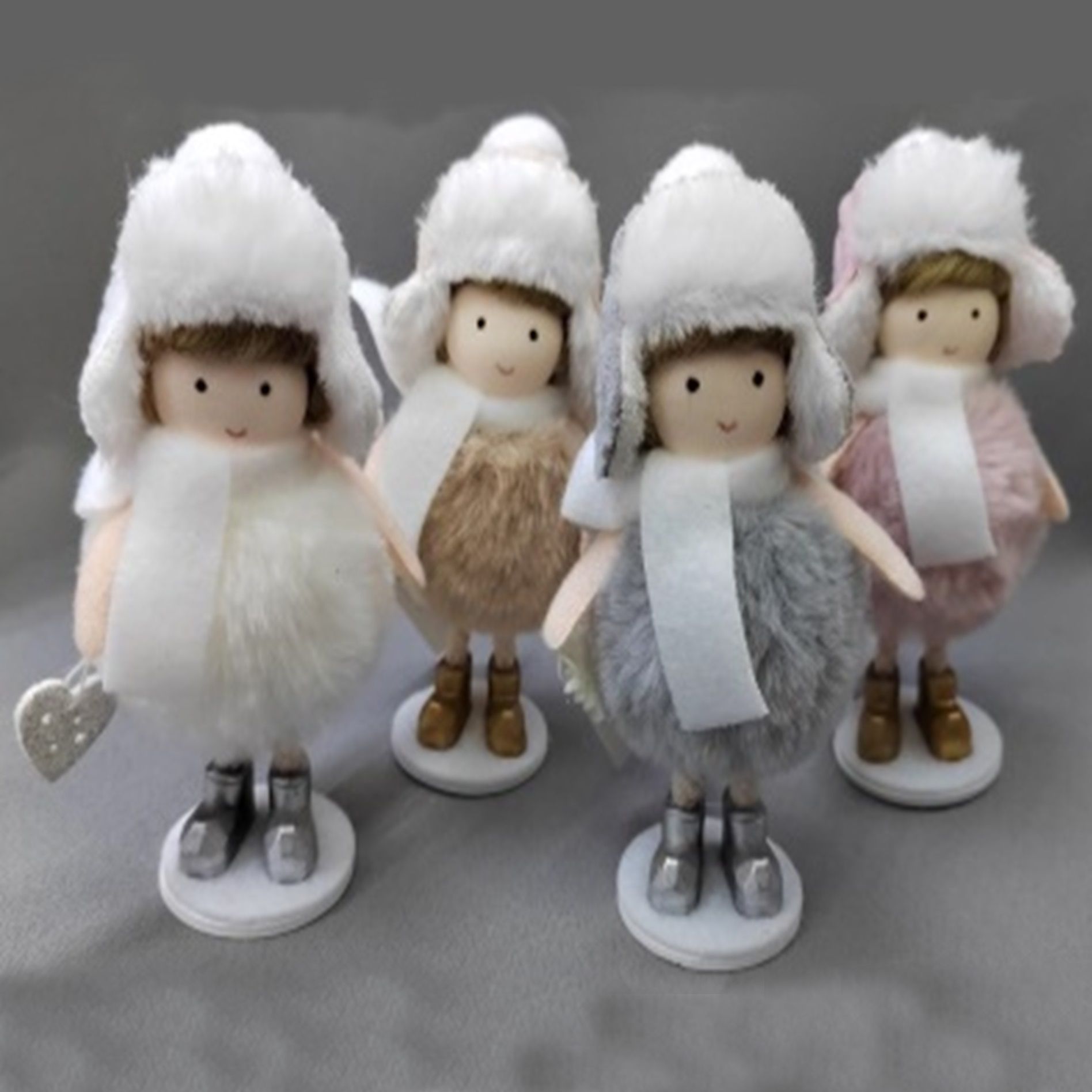 Украшение новогоднее Девочка 13х6х5 см 2024-0161