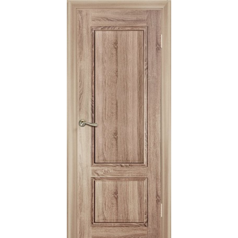Дверь межкомнатная 600х2000 мм Дека ДГ ламинированная Дуб светлый