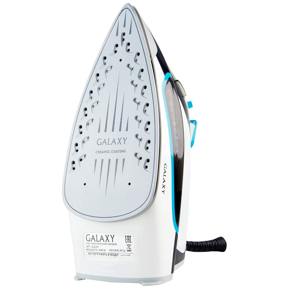 Утюг Galaxy керамическое покрытие подошвы 2800Вт GL 6107