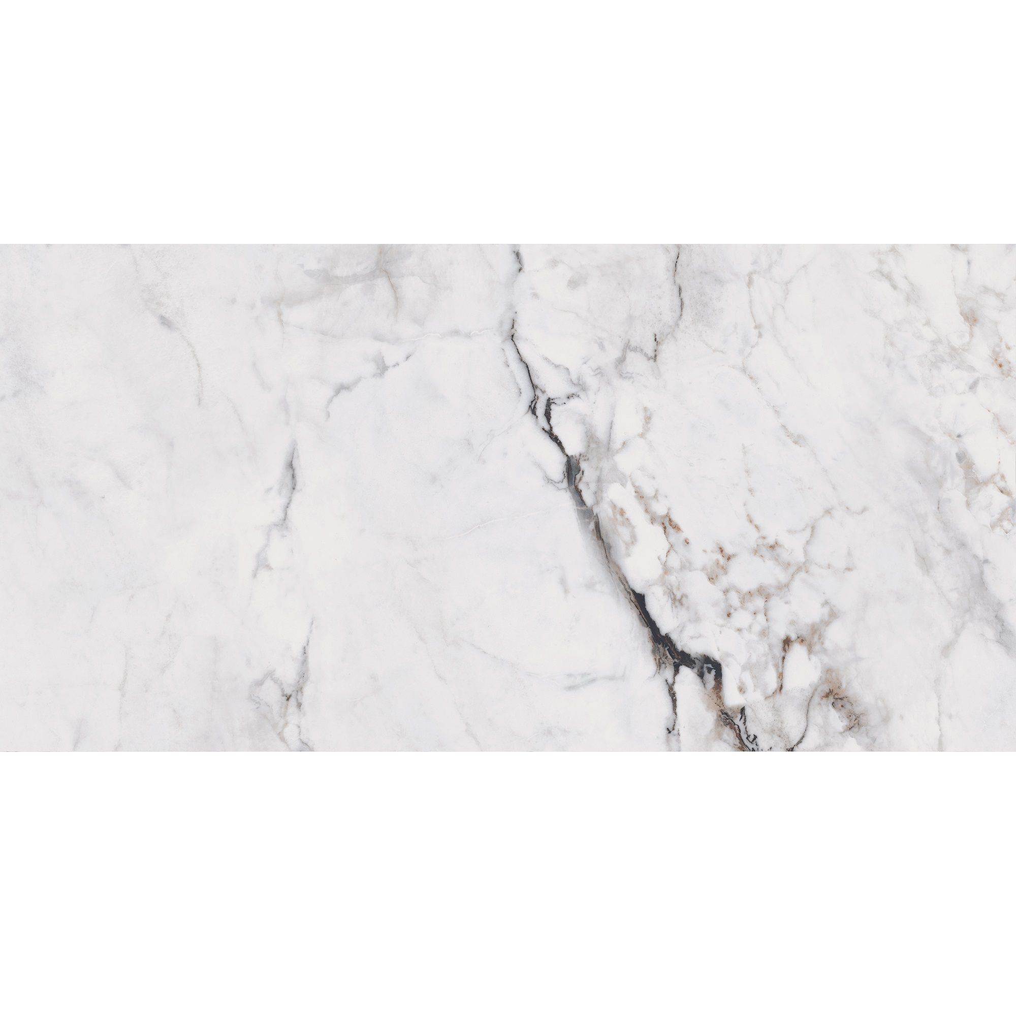 Керамогранит Onlygres MOG103 600x1200 мм белый полированный 1,44 м2