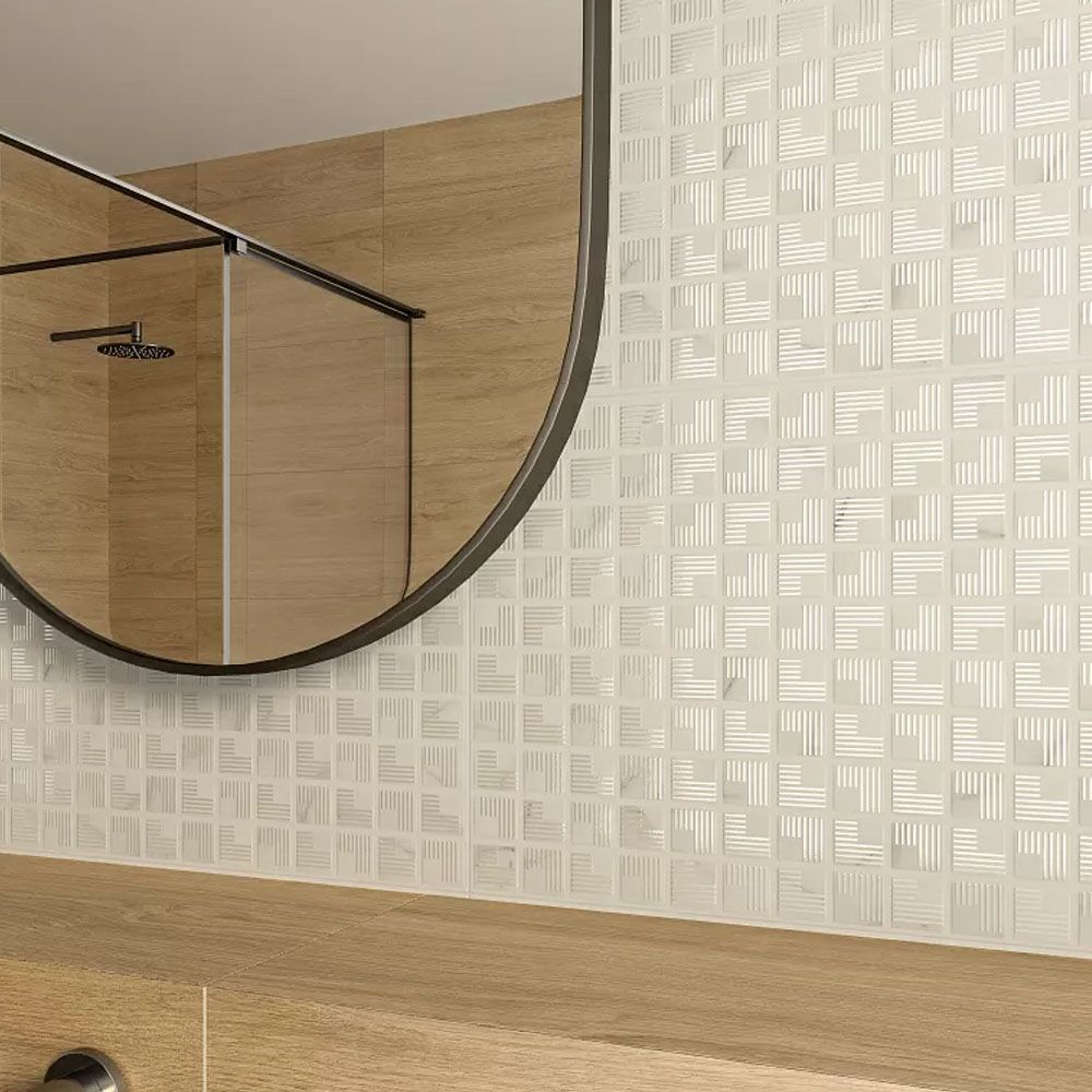 Декор Gracia Ceramica Libretto white decor 01 30х50 см белый