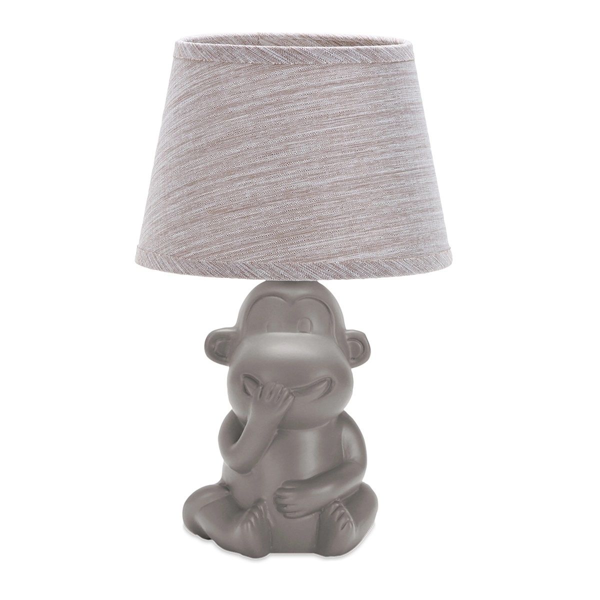 Лампа настольная Лючия 236 Манки Хил коричневая 40Вт E14 175х280 мм