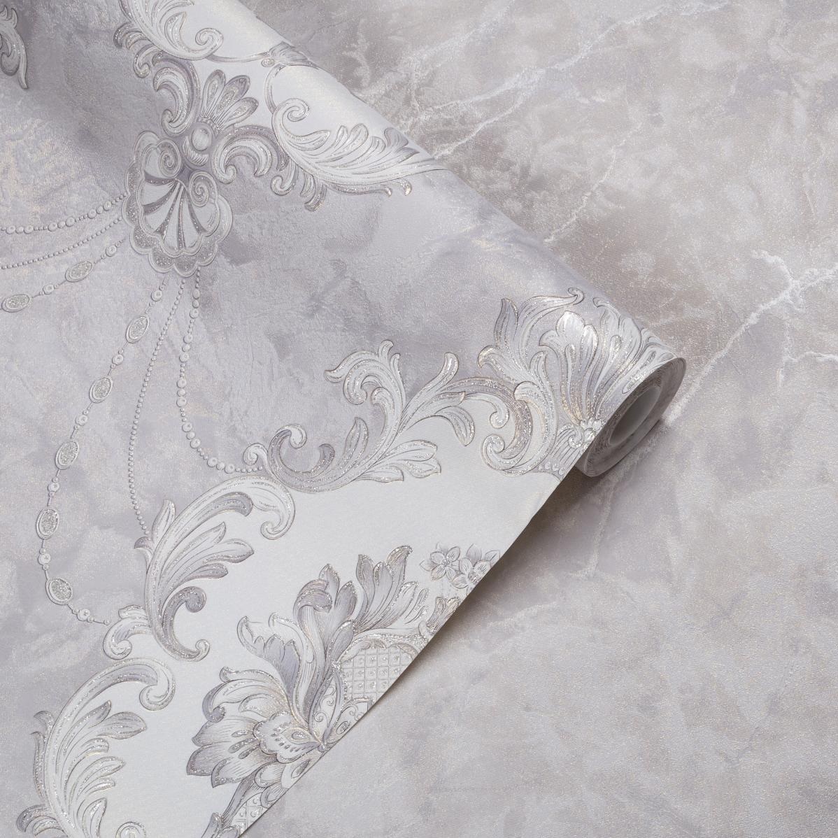 Обои Palitra Life Alina PL72566-41 пудровые вензель 1,06х10 м