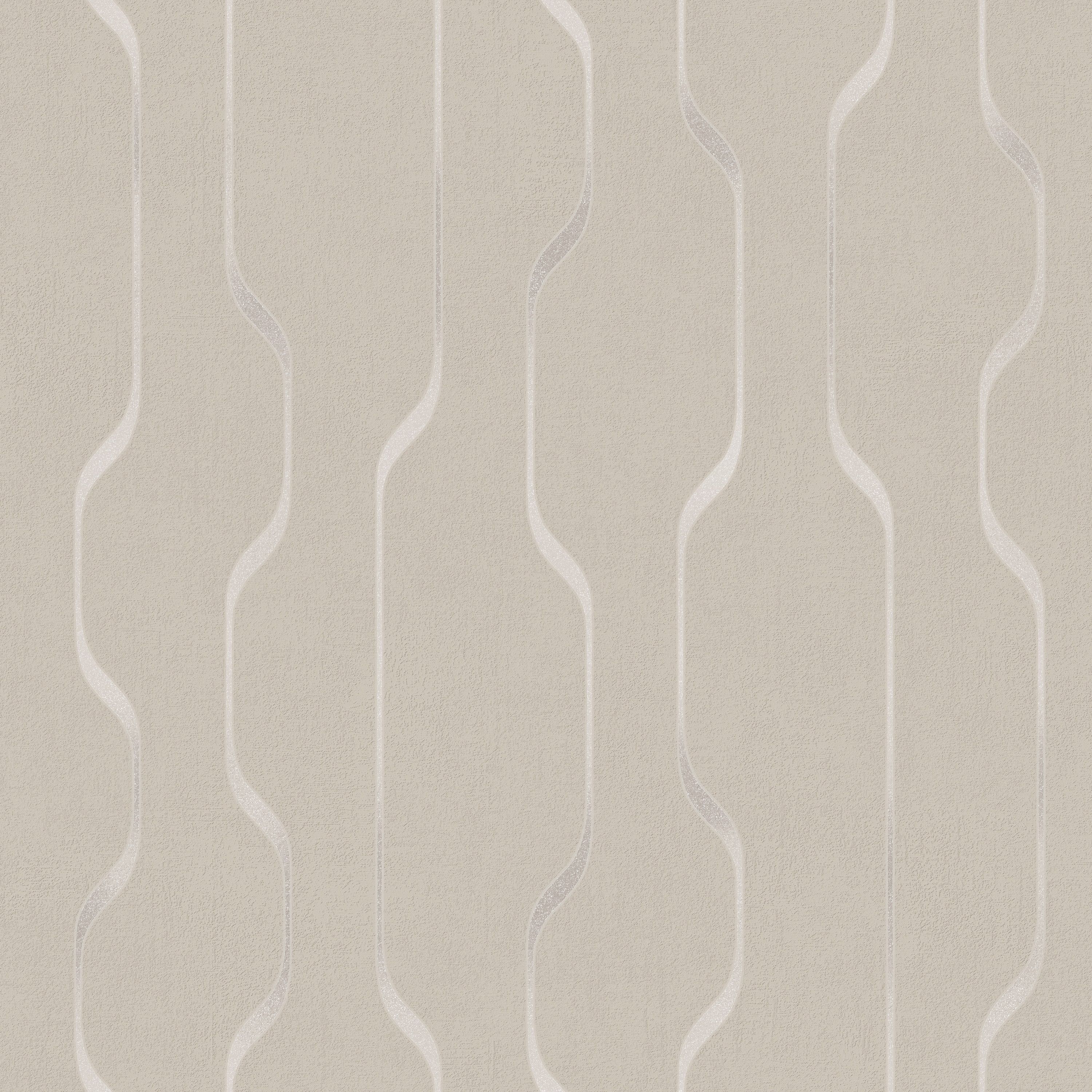 Обои Ateliero Director 588981 бежевые геометрия 1,06х10,05 м