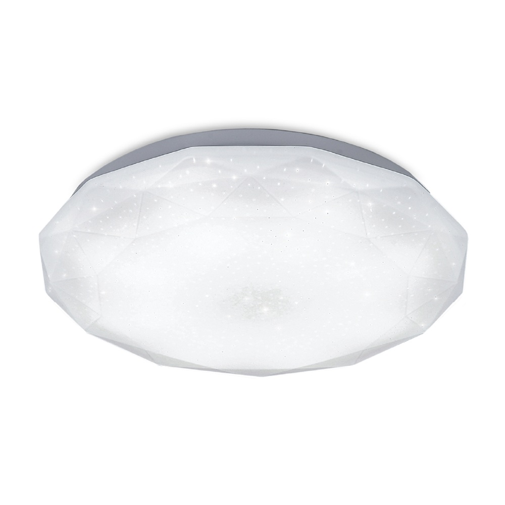 Светильник LED In Home Deco Даймонд 48Вт 4000К 38х5,5 см белый