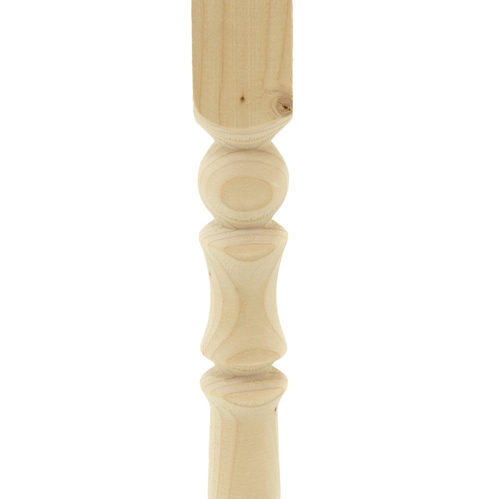 Балясина Тип 2 50х50х900 мм хвоя сорт АВ