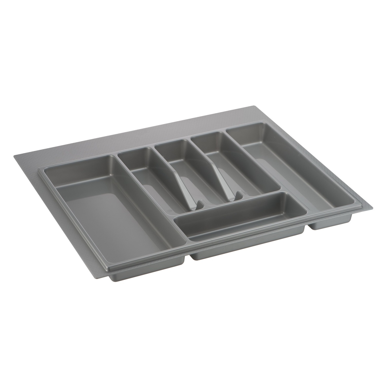 Лоток д/столовых приборов 600мм серый пластик