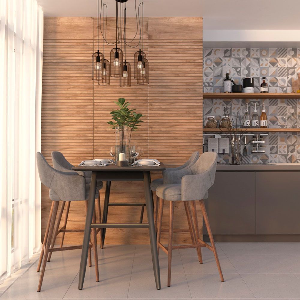 Плитка настенная Gracia Ceramica Supreme beige wall 05 25х60 см бежевая 1,2 м2