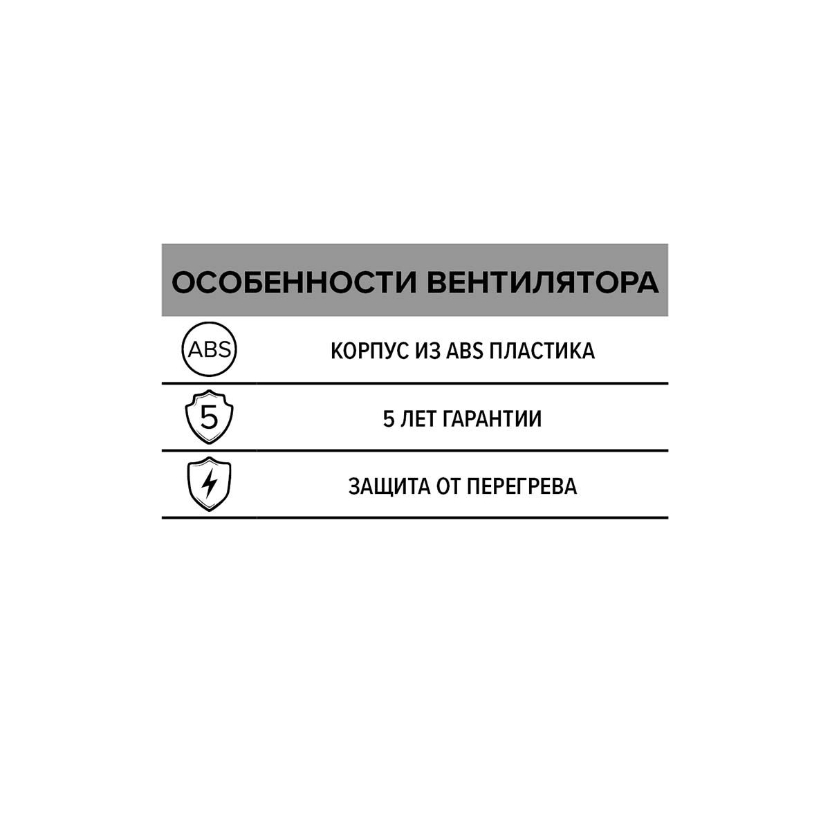 Вентилятор осевой вытяжной ERA QUADRO 5 D123