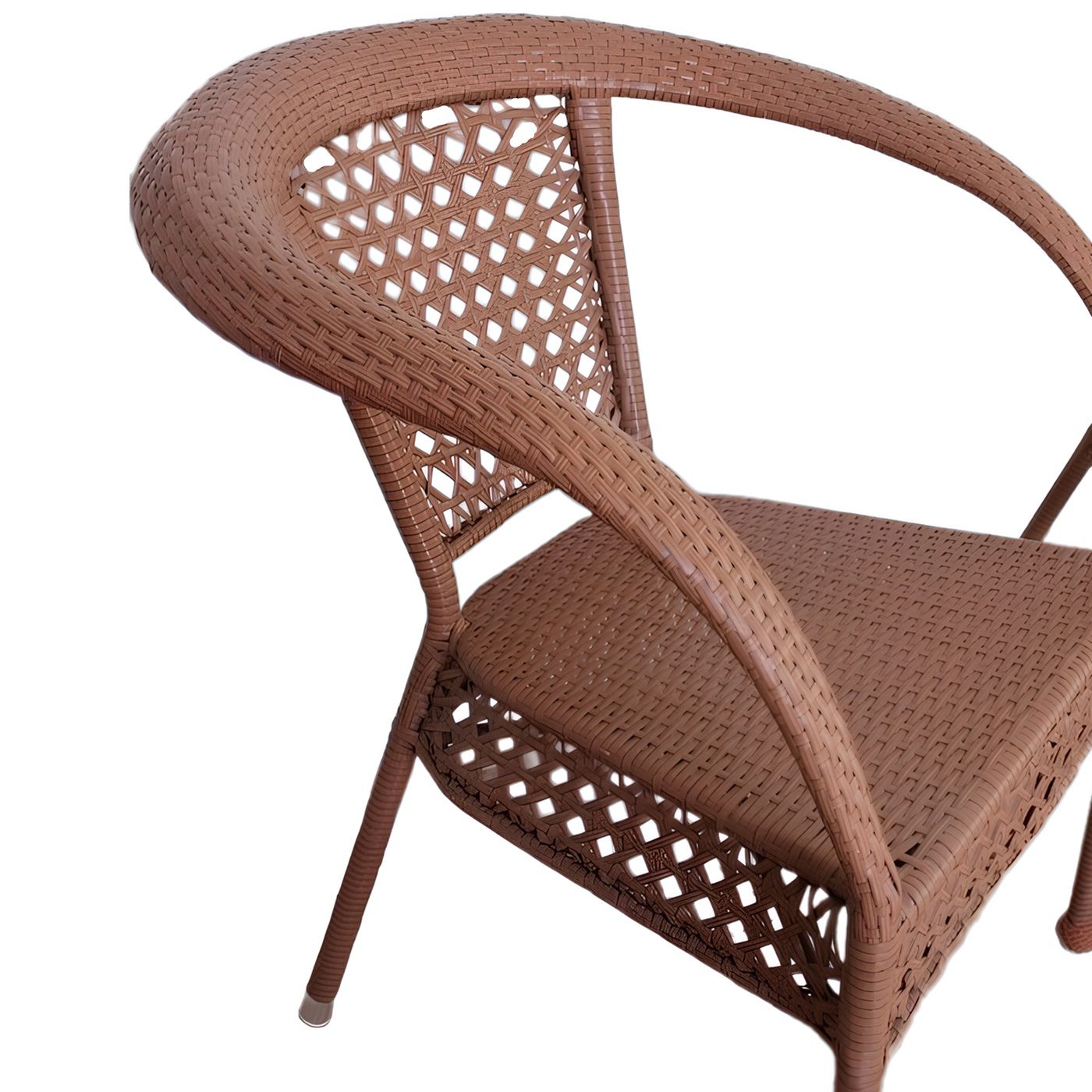 Комплект мебели иск.ротанг Шампань 2 (стол, 4 стула)