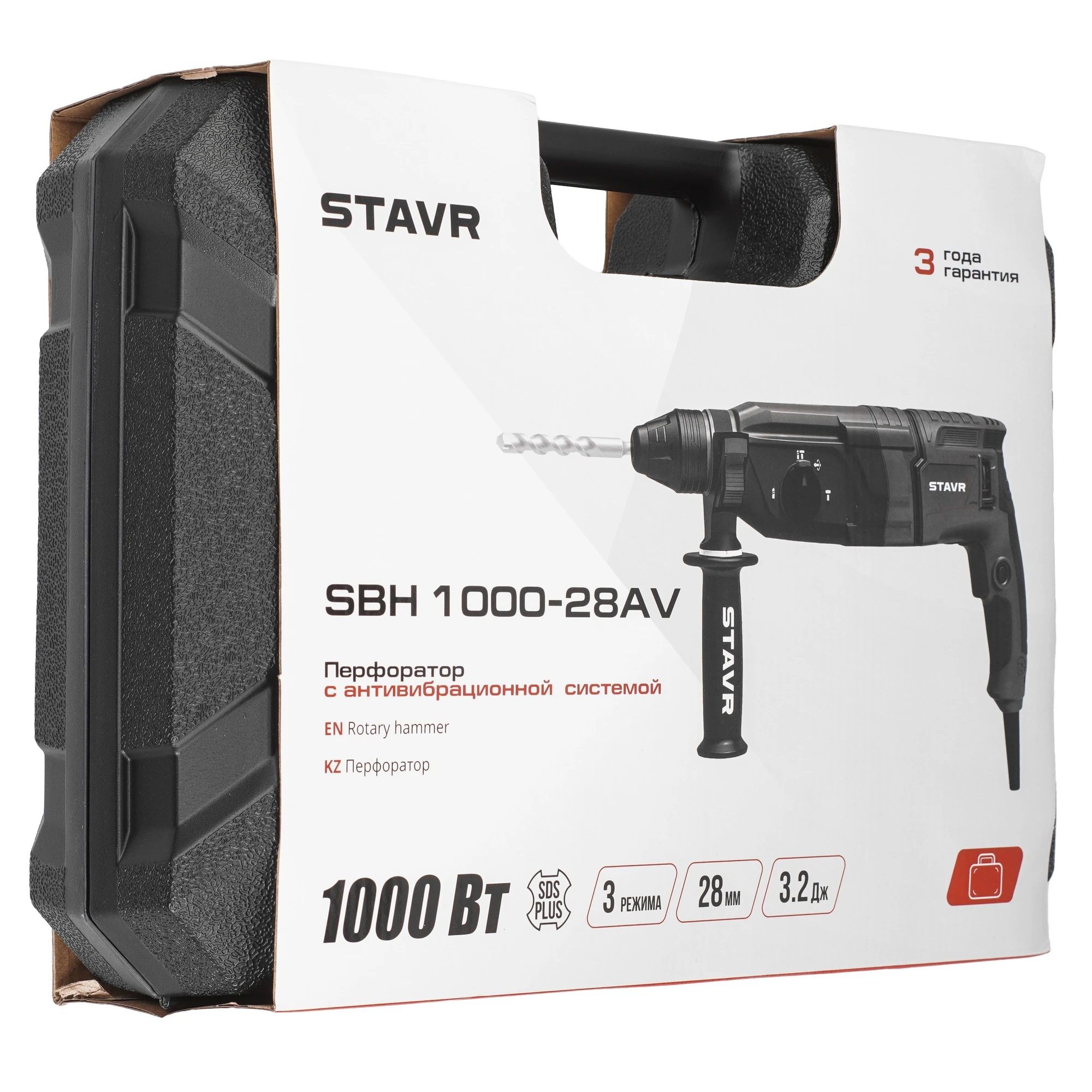Перфоратор Stavr SBH 1000-28AV 1000Вт 3,2 Дж