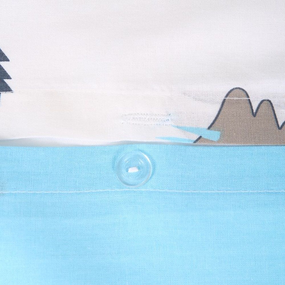 Белье постельное 1,5 сп детский поплин Mona Liza Kids 50х70 см-2 Dinosaur light