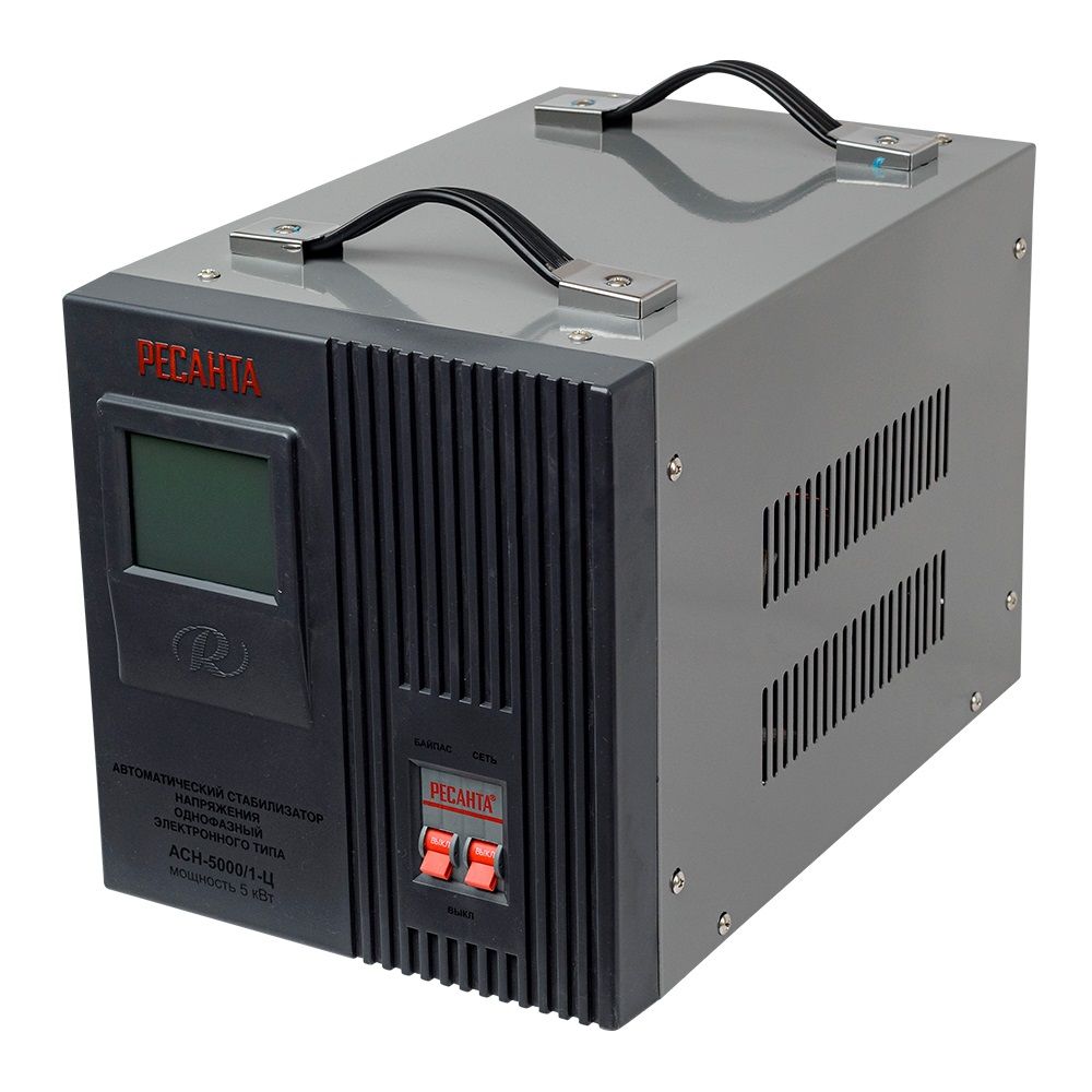 Стабилизатор напряжения Ресанта АСН-5000/1-Ц 5кВт/А
