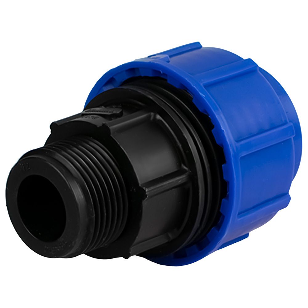 Муфта переходная ПЭ 25 мм х 3/4'' НР ТПК-АКВА