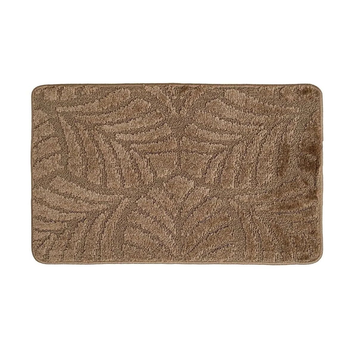 Коврик для ванной комнаты 40х60 см Актив Icarpet 001 кофе с молоком 55