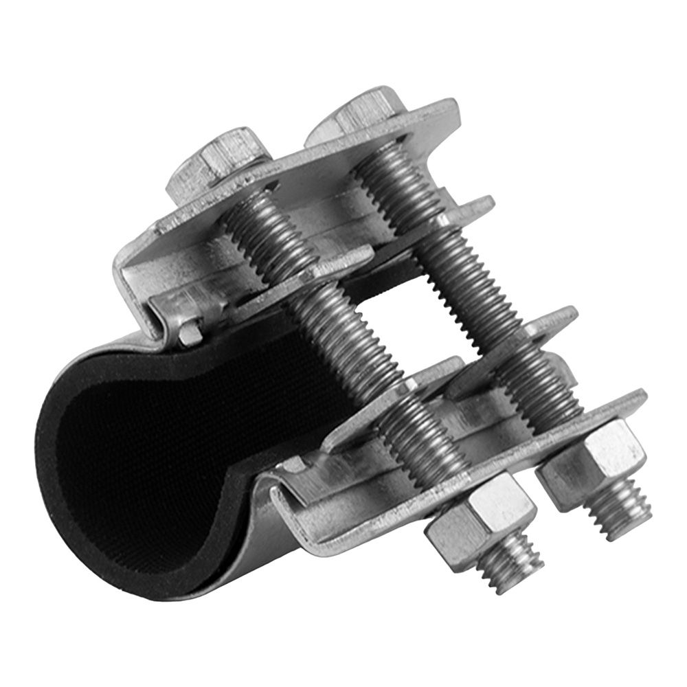 Хомут ремонтный оцинкованный 1/2" 21,3 мм 70 мм