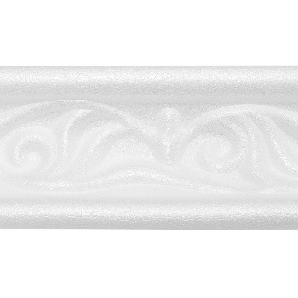 Плинтус потолочный Лагом 208 (2м) бел.(75)