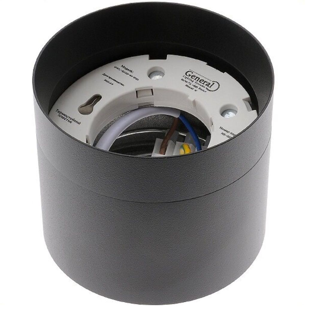 Светильник накладной General Башня GWL GX53 IP20 черный