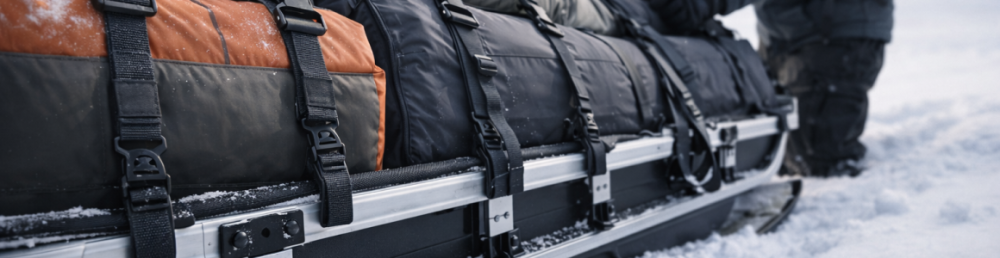 Тест походных волокуш — выбор экспедиционного комплекта для зимних путешествий