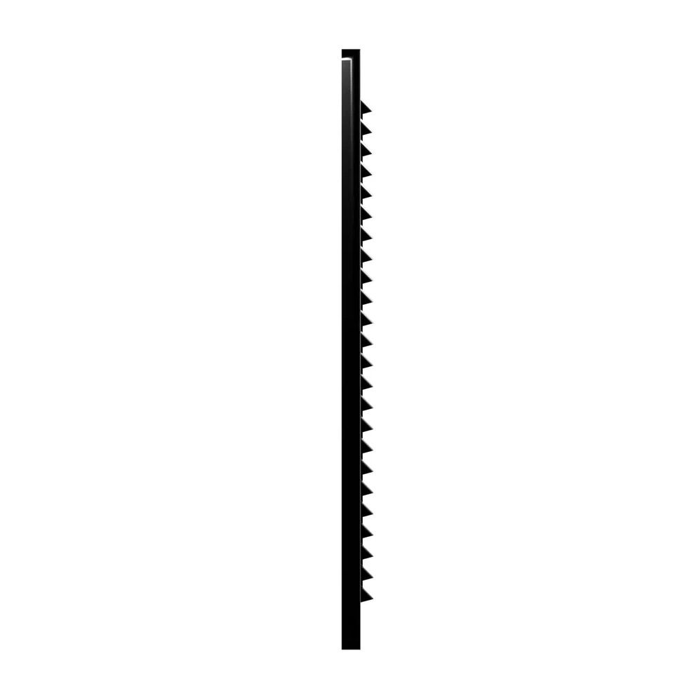 Решетка вентиляционная Era 1825Р Black 185х255 мм черная