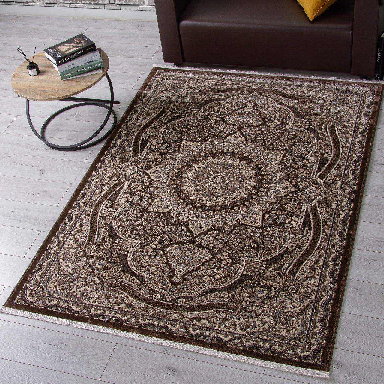 Ковер Dolce Merinos D415 4х6 м коричневый