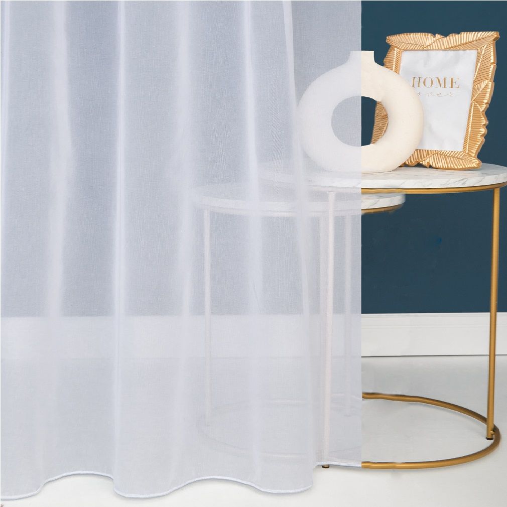 Ткань для штор Вуаль печать HH Y535-GS3206-02/280 Silk Pech ut молочный