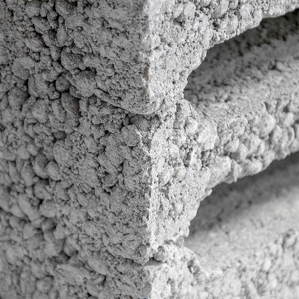 Блок керамзитовый стеновой 390х190х188 мм