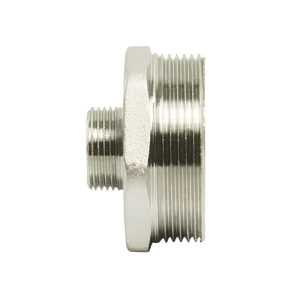 Ниппель переходной латунь 2"х3/4" НР/НР