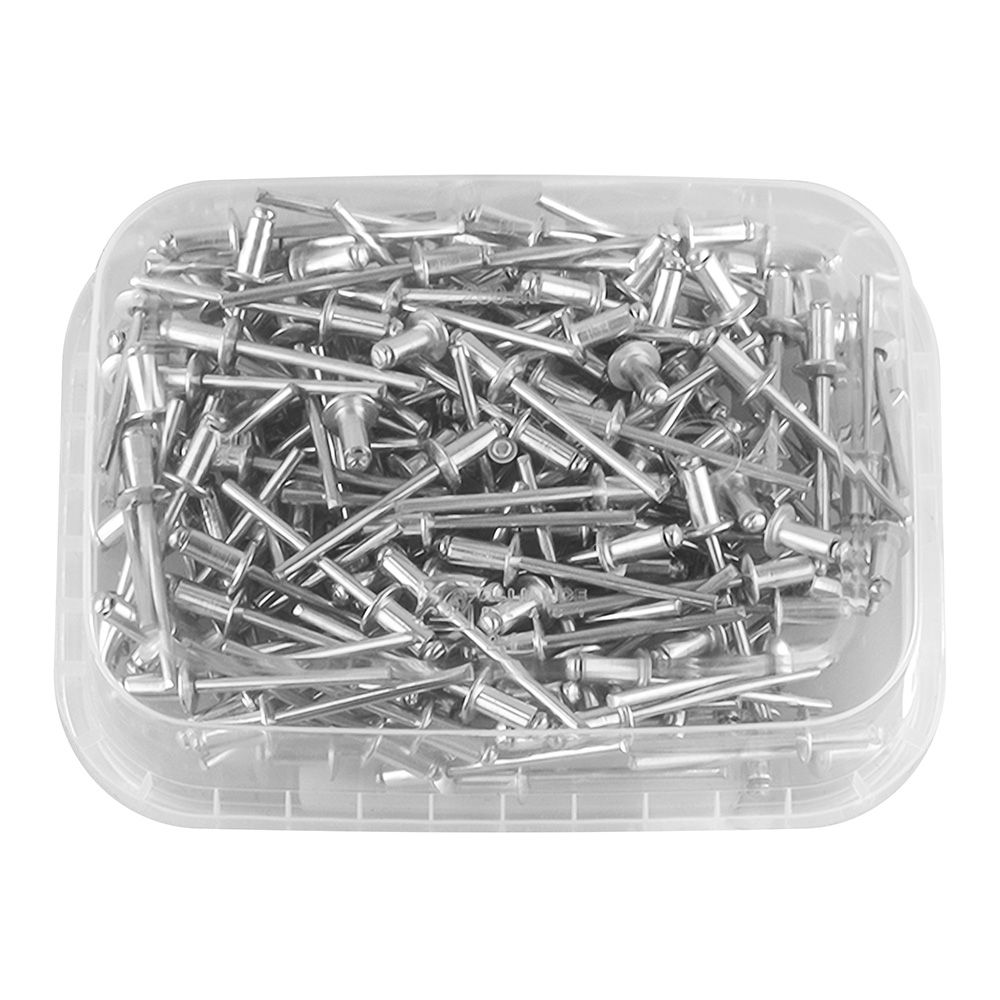 Заклепка вытяжная 4х8 мм оцинкованная 170 шт 020737 PS