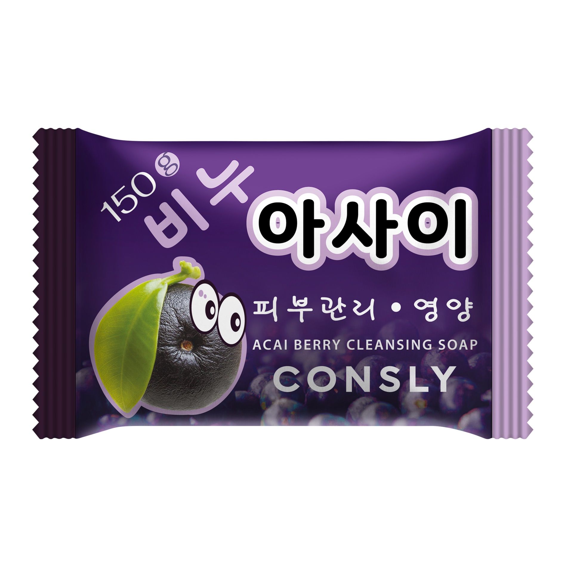 Мыло туалетное Consly Питательное с экстрактом ягод асаи 150 г (60)
