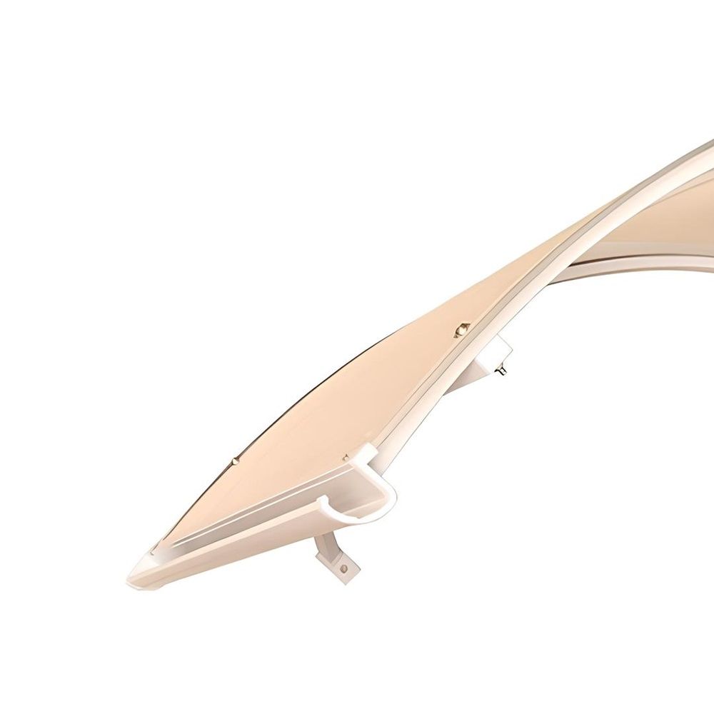 Козырек в разобранном виде K6-S 1400x900 мм серебро