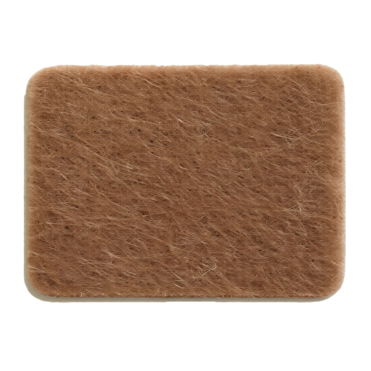 Подпятник войлочный 3,5х5,5 см 12 шт коричневый 21123