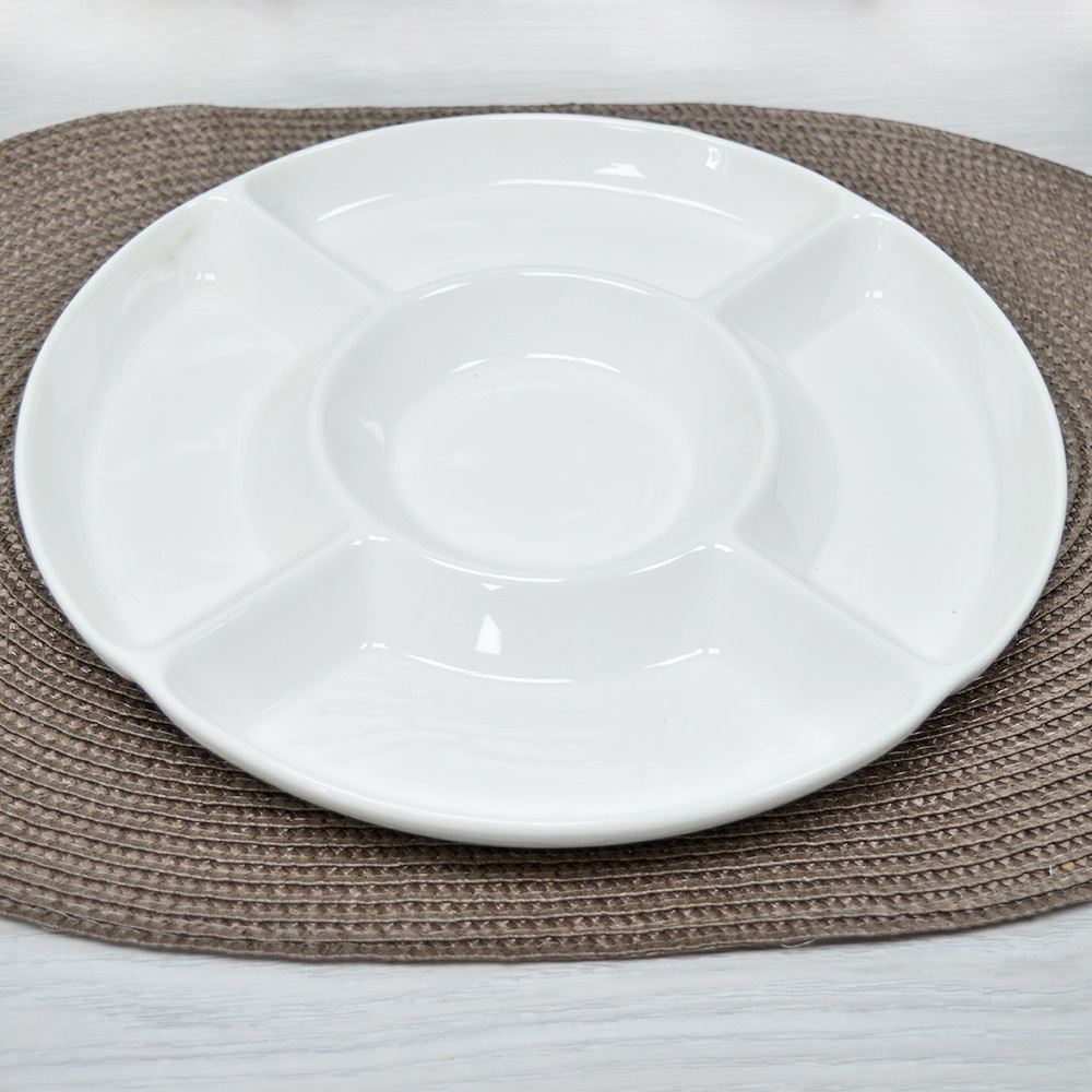 Блюдо для фруктов 20,3х2,5 см фарфор