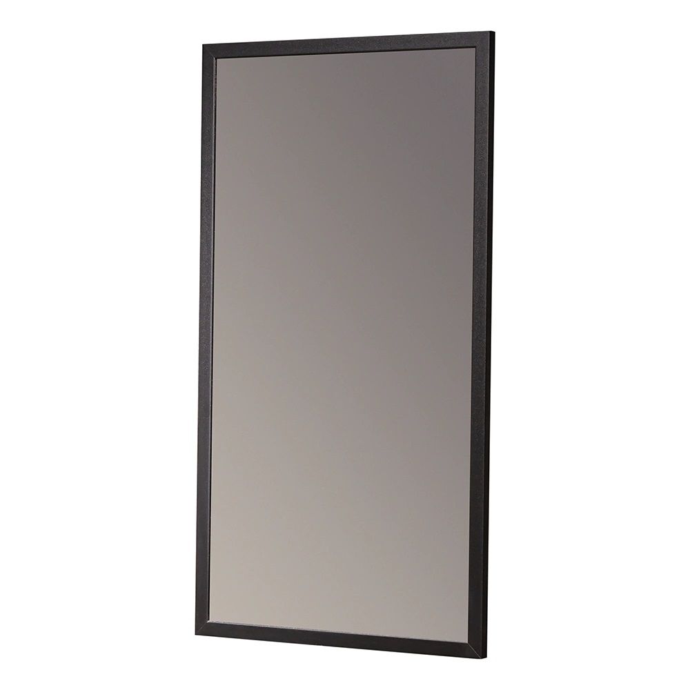 Зеркало Oscol 600х1200 мм черное реверсивное крепление