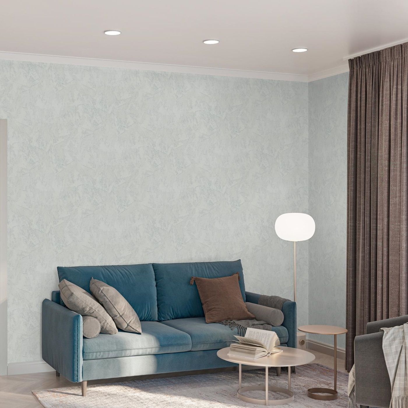 Обои VV72126-42 Палитра 1,06х10 м Marco фон серый