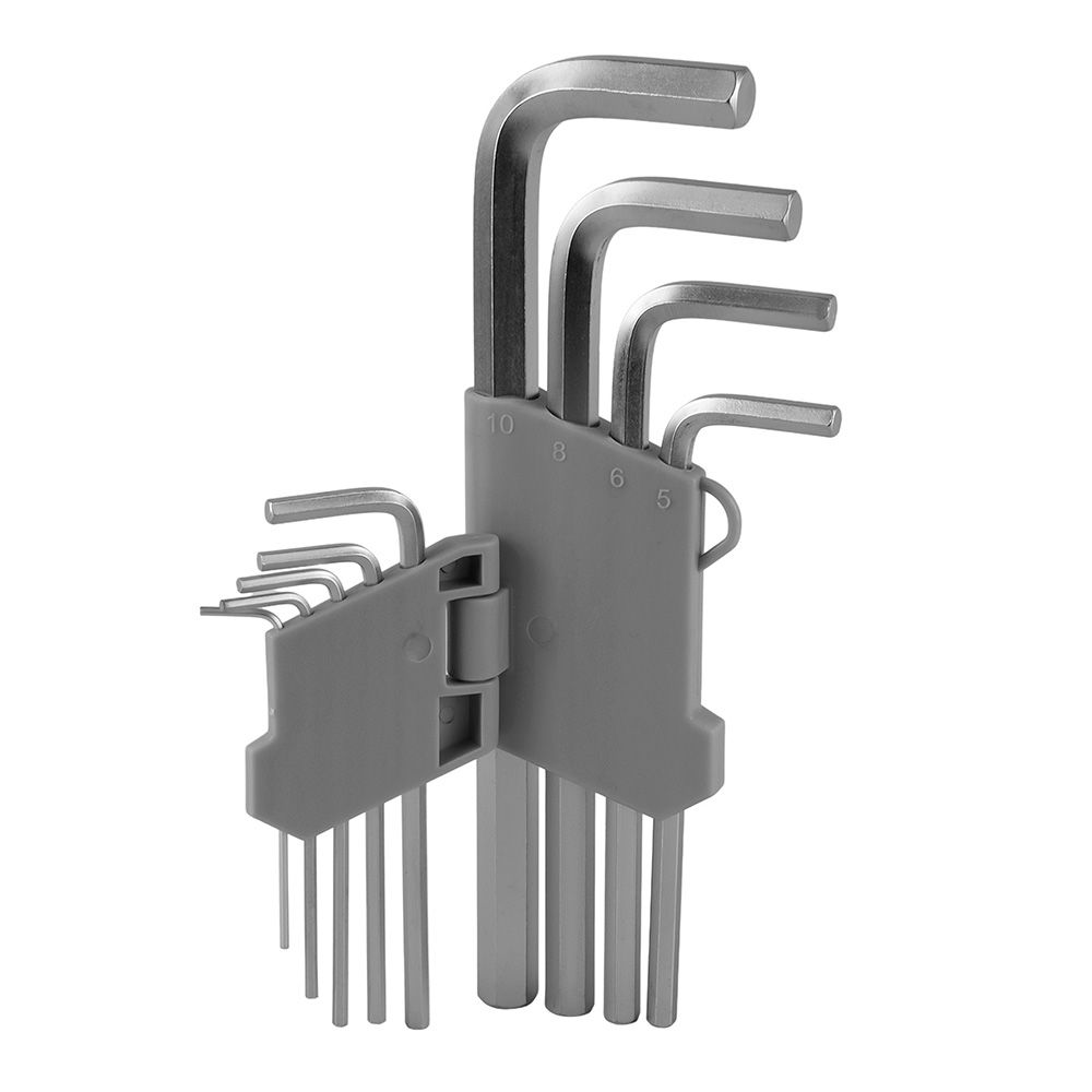 Набор ключей имбусовых удлиненных шестигранных 9 шт РемоКолор 43-2-109