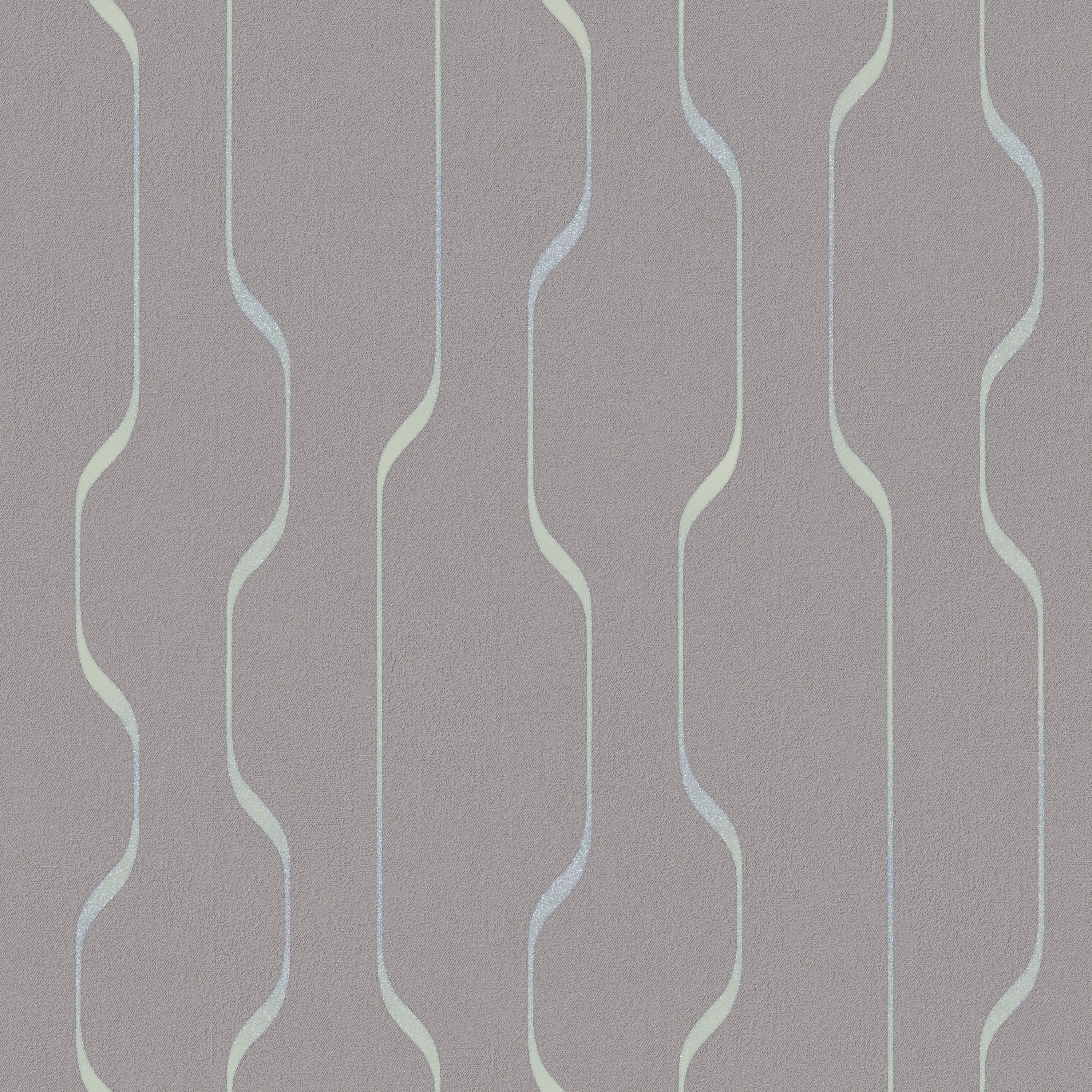 Обои Ateliero Director 588987 серые геометрия 1,06х10,05 м