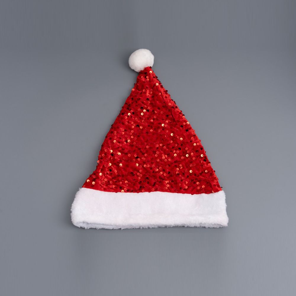 Колпак новогодний меховой Моя Елочка 28х35 см красный 2025-0518